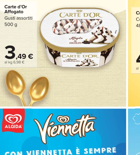Carte d’Or Affogato Gusti assortiti 500 g