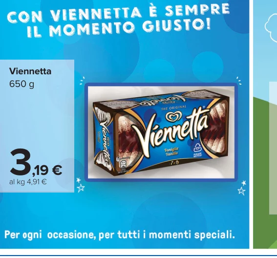 Viennetta 650 g