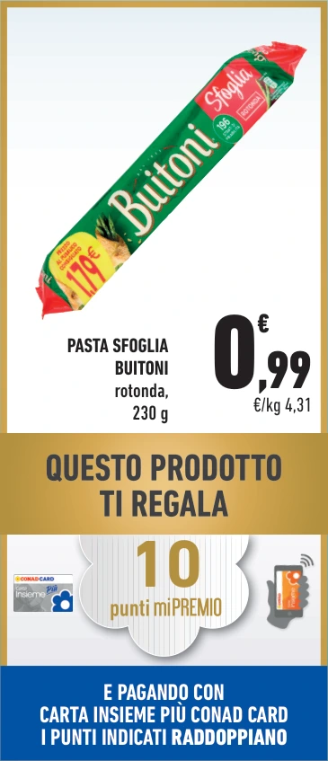 Pasta sfoglia Buitoni