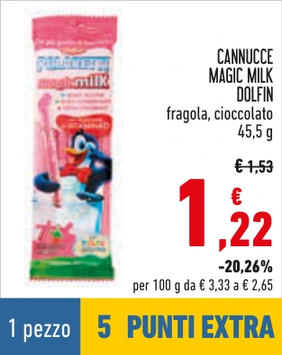 CANNUCCE MAGIC MILK DOLFIN