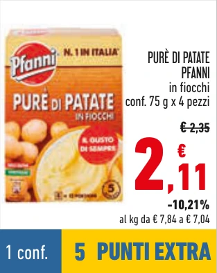 PURÈ DI PATATE PFANNI