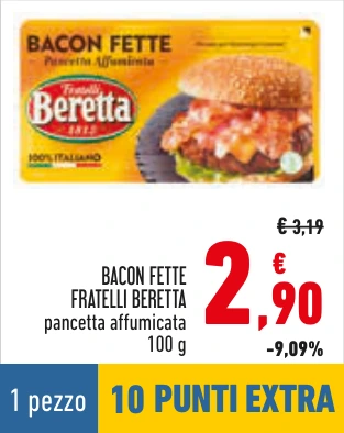 BACON FETTE FRATELLI BERETTA