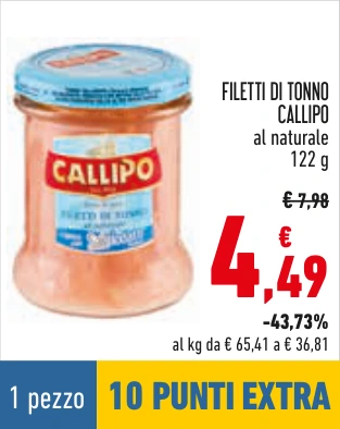 FILETTI DI TONNO CALLIPO