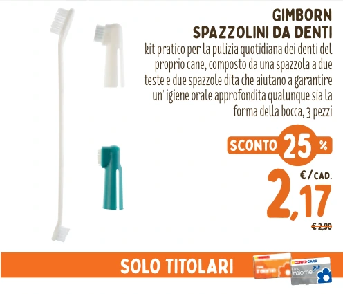 GIMBORN SPAZZOLINI DA DENTI