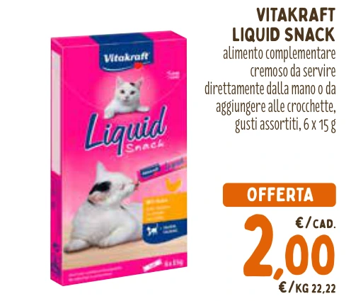 VITAKRAFT LIQUID SNACK