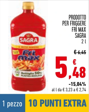 PRODOTTO PER FRIGGERE FRÌ MAX SAGRA