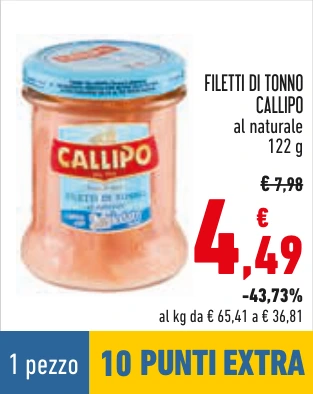 FILETTI DI TONNO CALLIPO