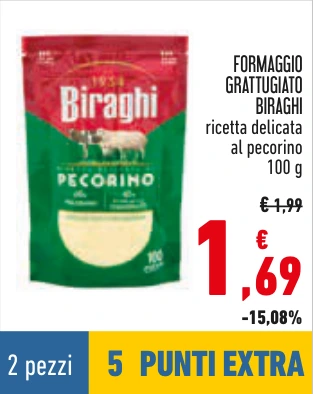 FORMAGGIO GRATTUGIATO BIRAGHI