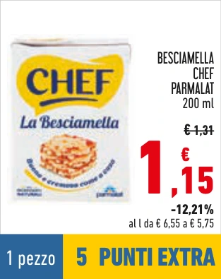 BESCIAMELLA CHEF PARMALAT