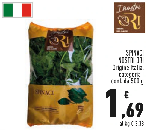 SPINACI I NOSTRI ORI