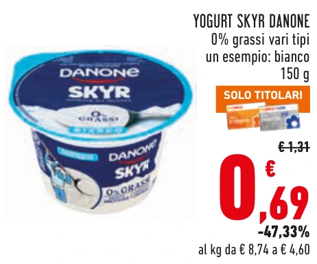 YOGURT SKYR DANONE