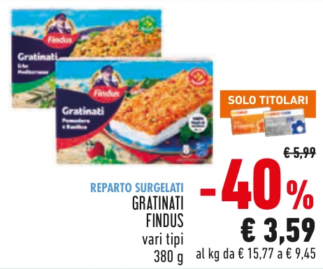 GRATINATI FINDUS