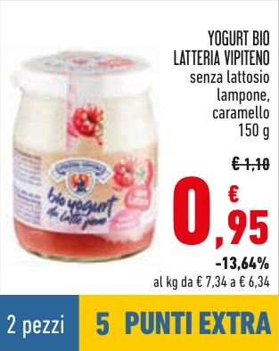 YOGURT BIO LATTERIA VIPITENO