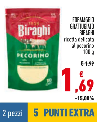 FORMAGGIO GRATTUGIATO BIRAGHI