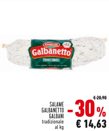 SALAME GALBANETTO GALBANI