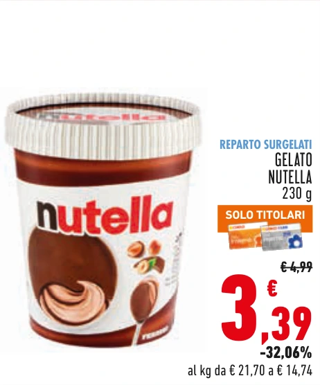 GELATO NUTELLA