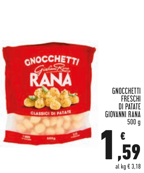 GNOCCHETTI FRESCHI DI PATATE GIOVANNI RANA