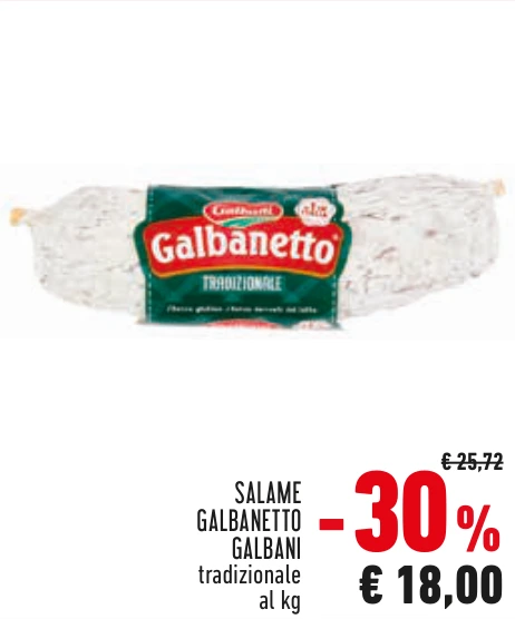SALAME GALBANETTO GALBANI