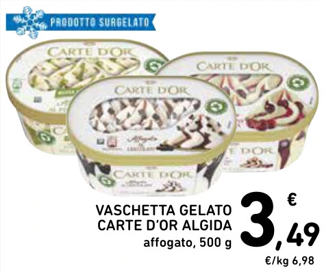VASCHETTA GELATO CARTE D’OR ALGIDA