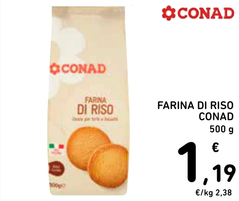 FARINA DI RISO CONAD