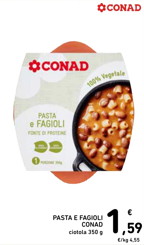 PASTA E FAGIOLI CONAD
