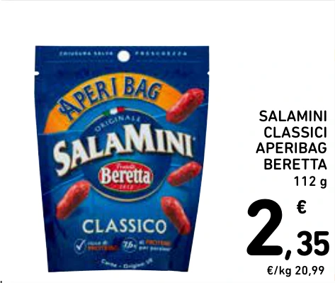 SALAMINI CLASSICI APERIBAG BERETTA
