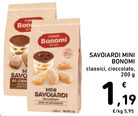 SAVOIARDI MINI BONOMI