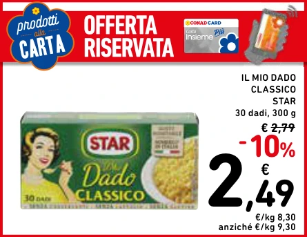 IL MIO DADO CLASSICO STAR