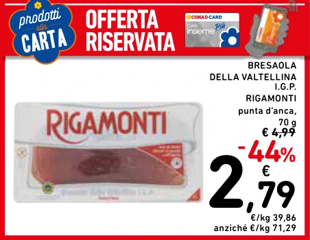 BRESAOLA DELLA VALTELLINA I.G.P. RIGAMONTI ESAO