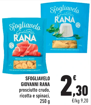 SFOGLIAVELO GIOVANNI RANA