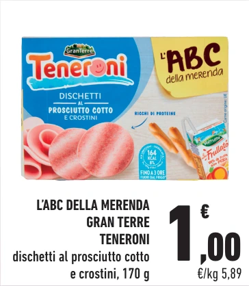 L’ABC DELLA MERENDA GRAN TERRE TENERONI