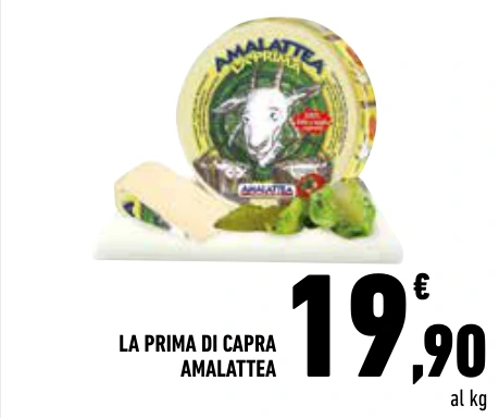LA PRIMA DI CAPRA AMALATTEA
