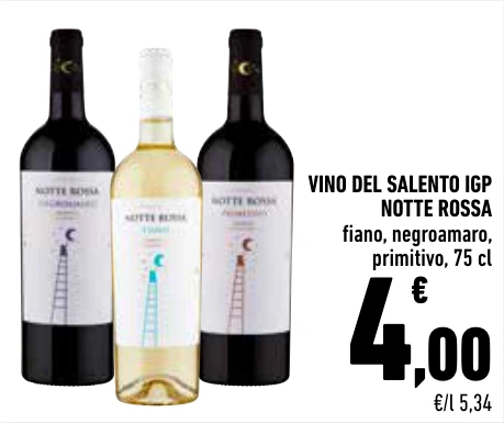 VINO DEL SALENTO IGP NOTTE ROSSA