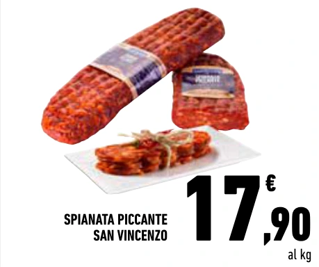 SPIANATA PICCANTE SAN VINCENZO