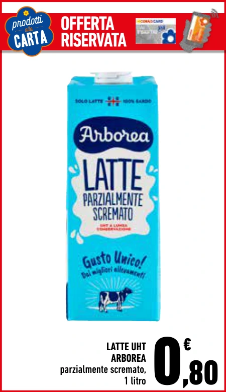 LATTE UHT ARBOREA