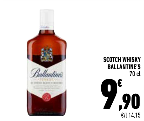 SCOTCH WHISKY BALLANTINE’S