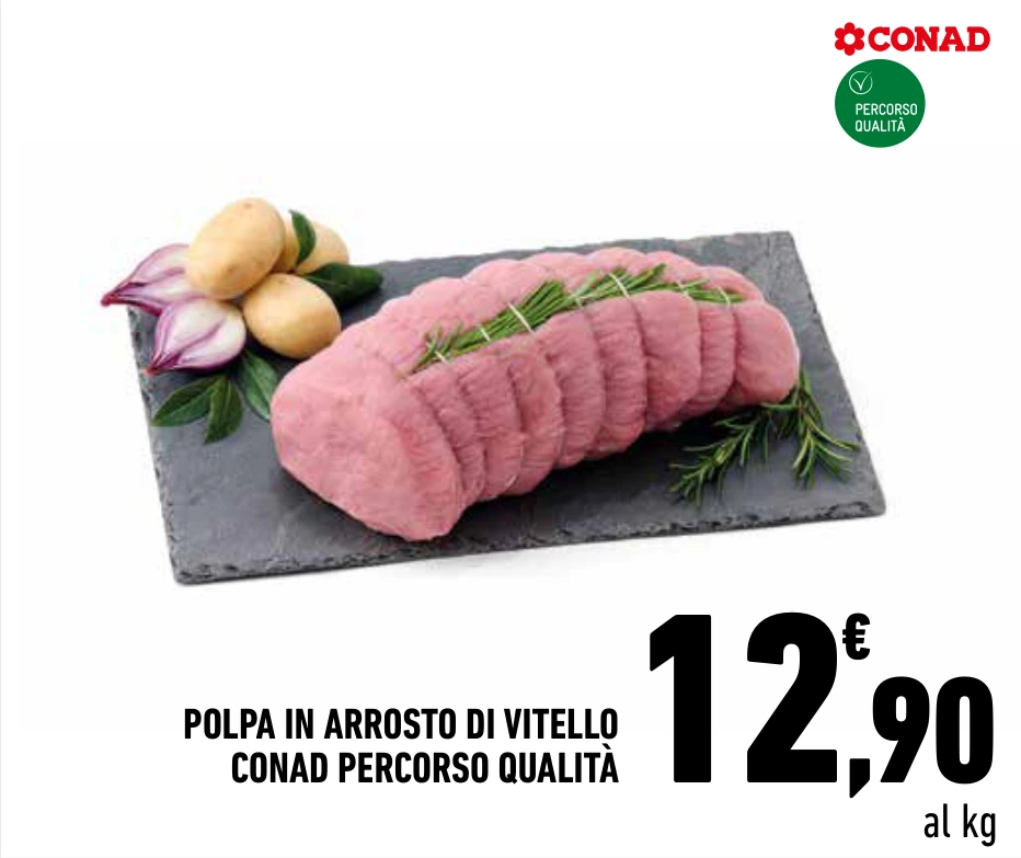 POLPA IN ARROSTO DI VITELLO CONAD PERCORSO QUALITÀ