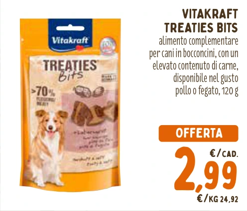 VITAKRAFT TREATIES BITS