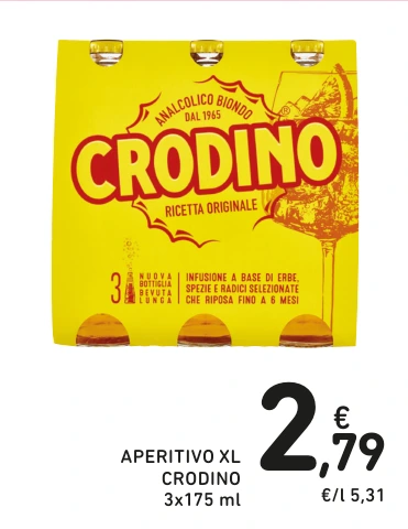 APERITIVO XL CRODINO
