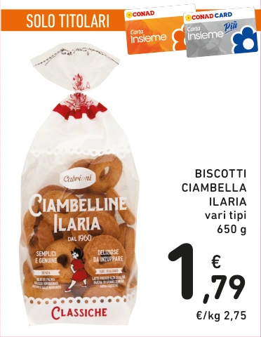 BISCOTTI CIAMBELLA ILARIA