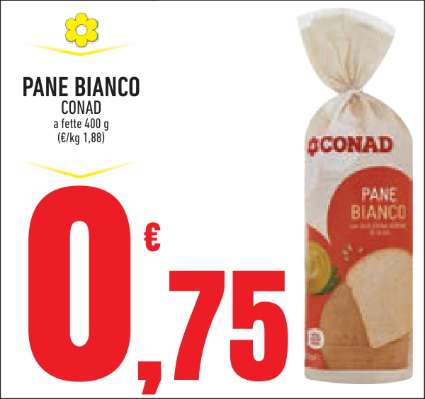 PANE BIANCO CONAD