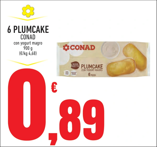 6 PLUMCAKE CONAD