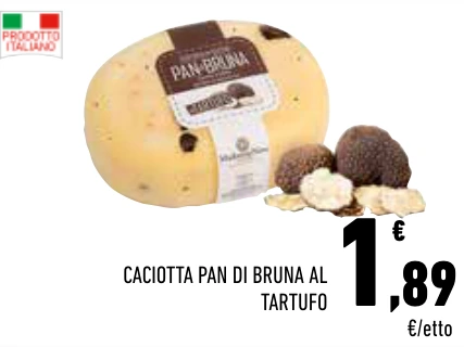 CACIOTTA PAN DI BRUNA AL TARTUFO