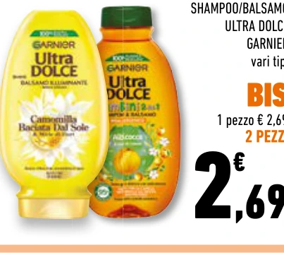 SHAMPOO/BALSAMO ULTRA DOLC GARNIER
