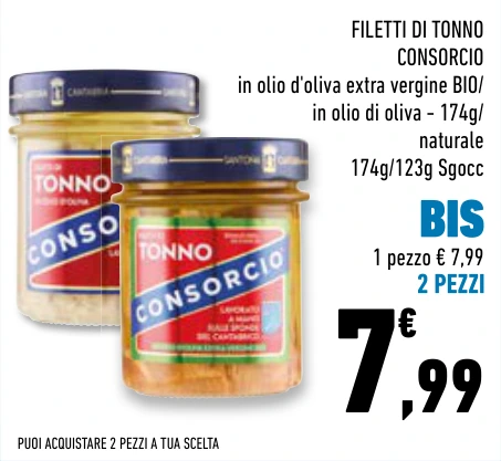 FILETTI DI TONNO CONSORCIO