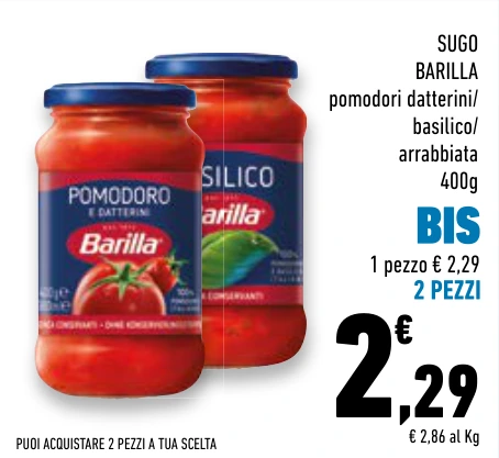 SUGO BARILLA