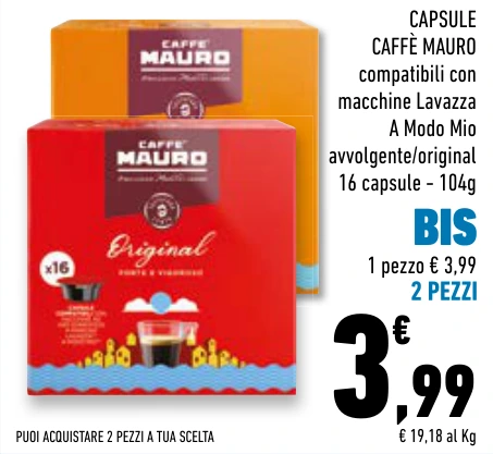 CAPSULE CAFFÈ MAURO