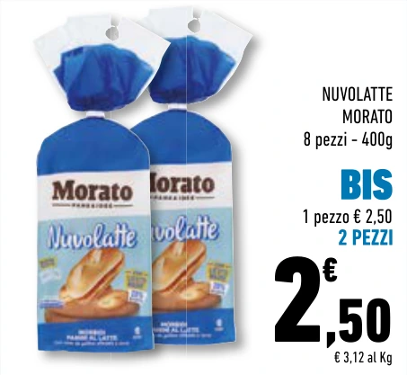 NUVOLATTE MORATO