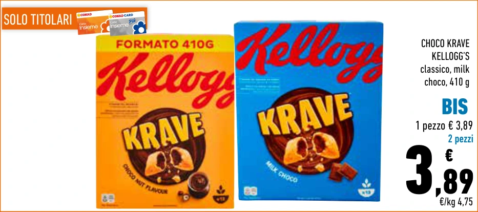 CHOCO KRAVE KELLOGG’S BIS
