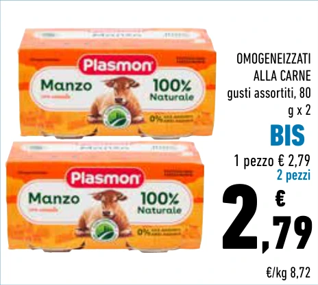 OMOGENEIZZATI ALLA CARNE BIS